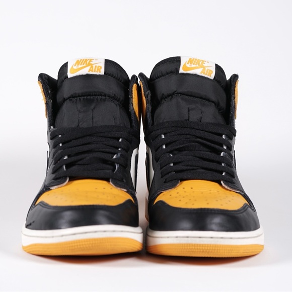 Air Jordan 1 “Taxi’s“ Retro High OG Yellow Toe  Mens Size 13 - Picture 4 of 9